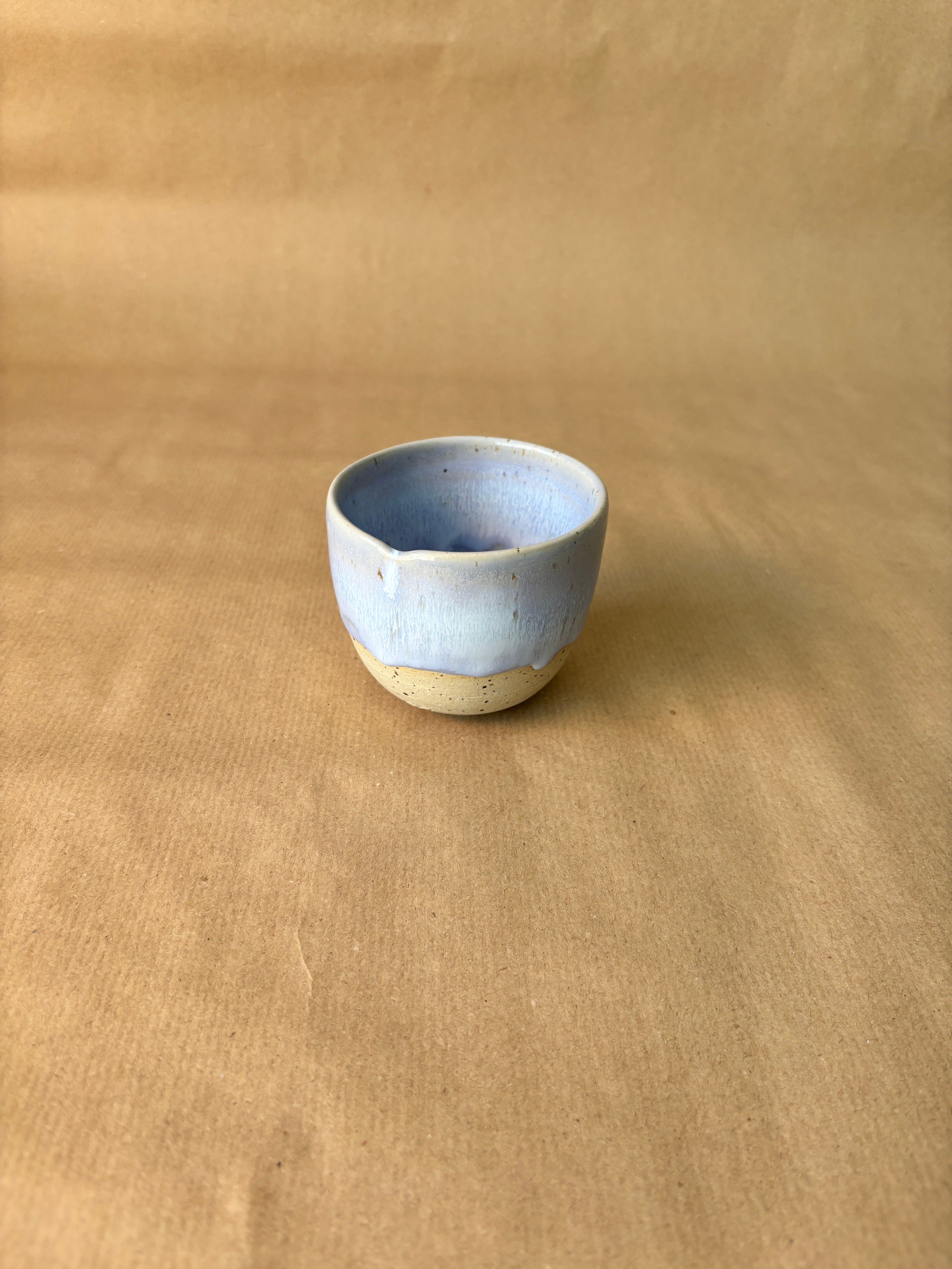 Colourful drip coffee cup