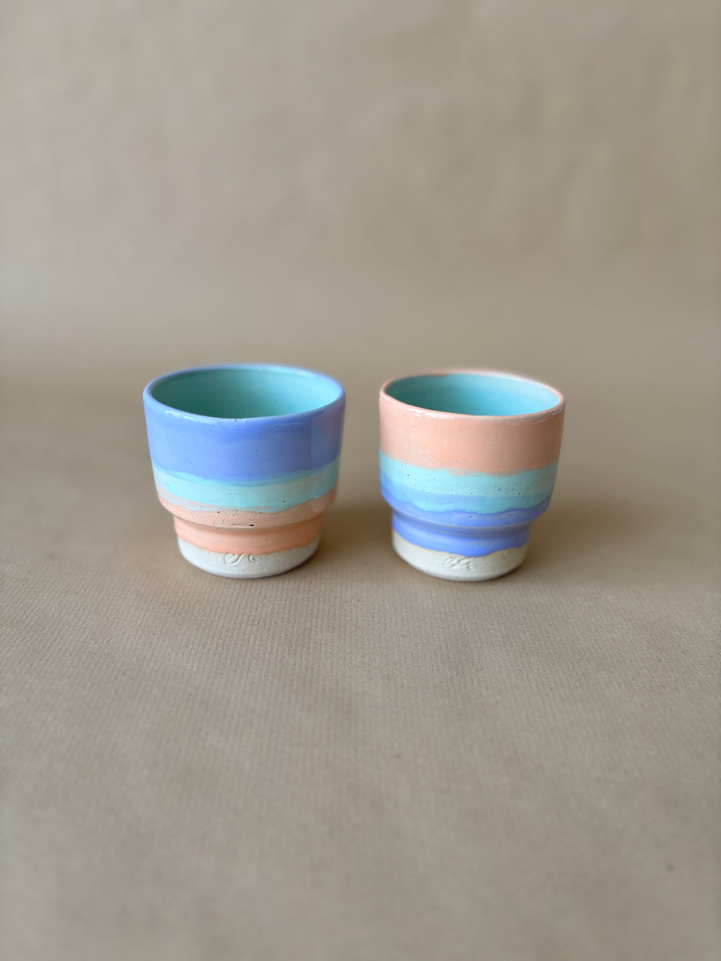 Colourful stack cup