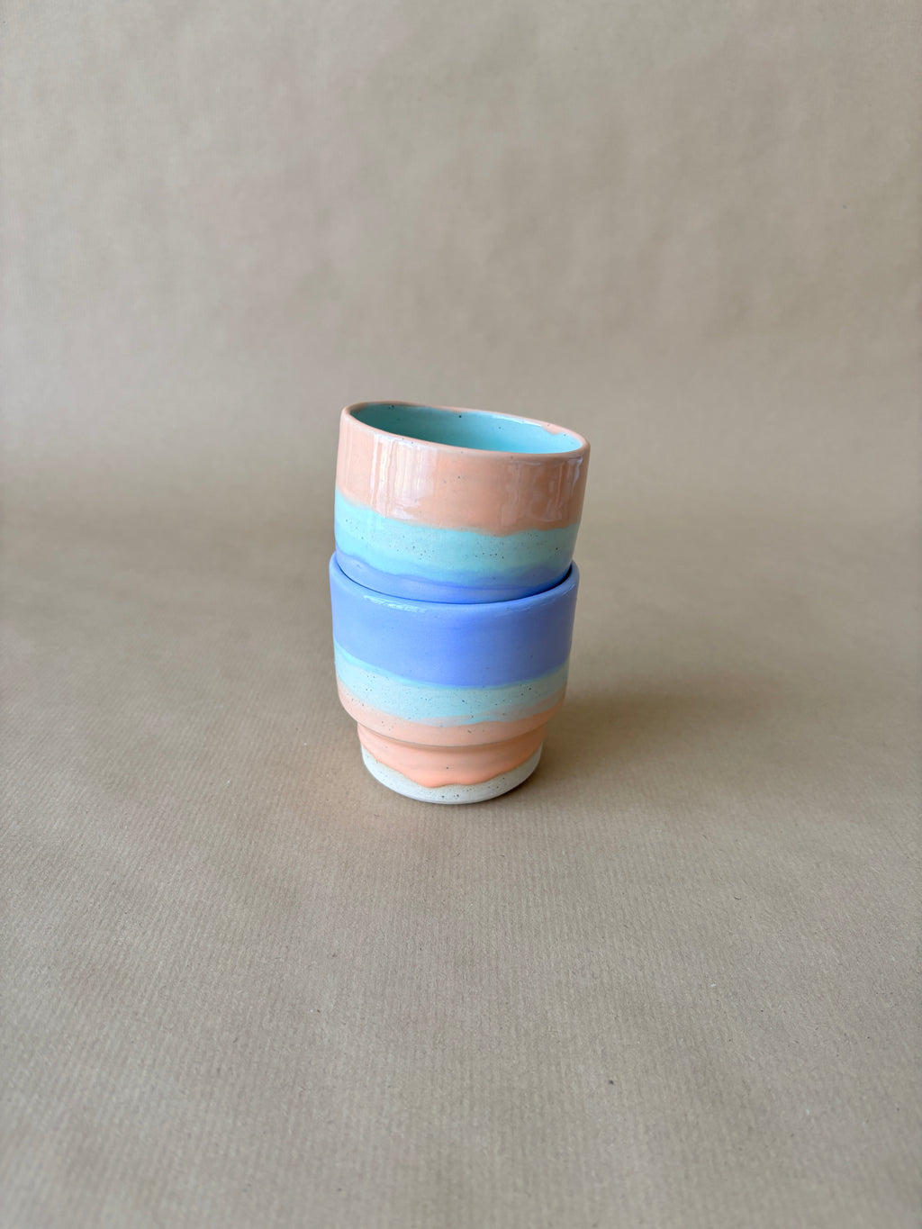 Colourful stack cup